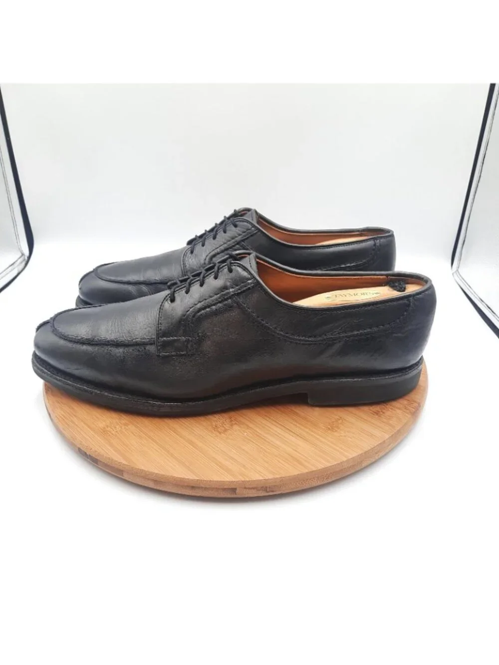 Allen Edmonds Stockbridge Mens 12 Black Split Toe Oxford Dress Sneakers USA